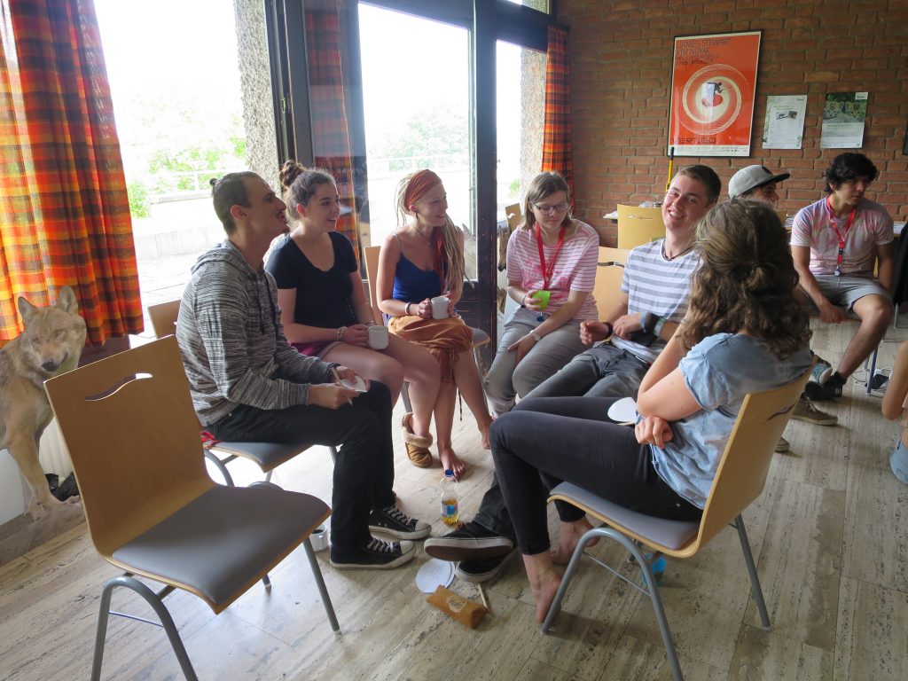 Reger Austausch über die Arbeit der UNB