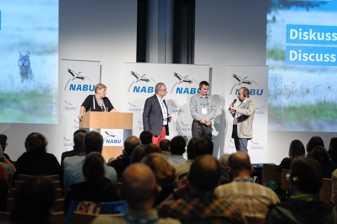 NABU-Wolfskonferenz 2015: Foto: NABU/G. Rottmann