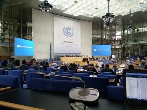 Klimakonferen in Bonn. Bild: Sebastian Scholz
