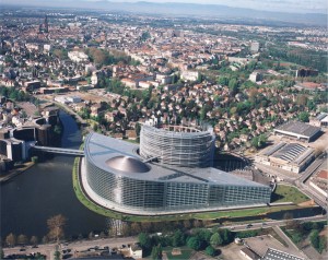 Das Europaparlament in Straßburg Foto: europarl.ie