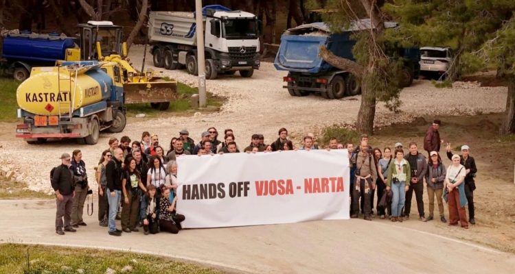 Raubbau an der Natur: Vjosa-Narta muss erhalten bleiben!